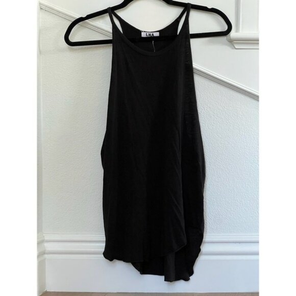 LNA Black Racerback‎ Tank Top Sleeveless Casual Everyday Layering - Picture 2 of 5